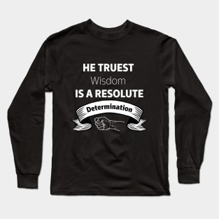 Wisdom Vintage Long Sleeve T-Shirt